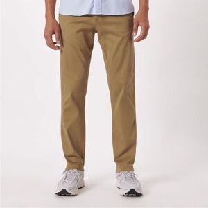 Abercrombie & Fitch The Traveler Khaki Skinny Taper Stretch Pants